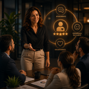 Atendimento, experiência do cliente e encantamento