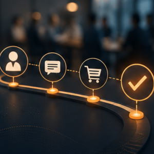 Jornada do cliente, atendimento e vendas