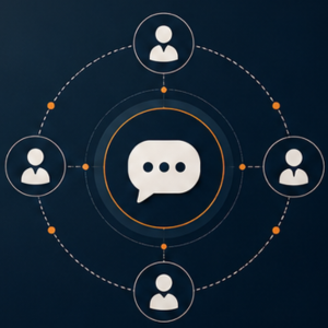 Comunicação interna e alinhamento de equipe